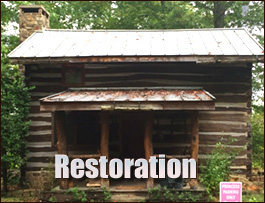 Historic Log Cabin Restoration  Logan County, Ohio